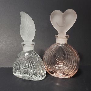 Retro Glass Perfume Bottles